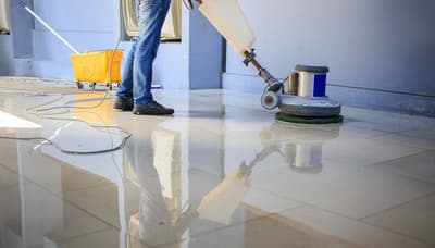 Strip and Wax VCT Floors