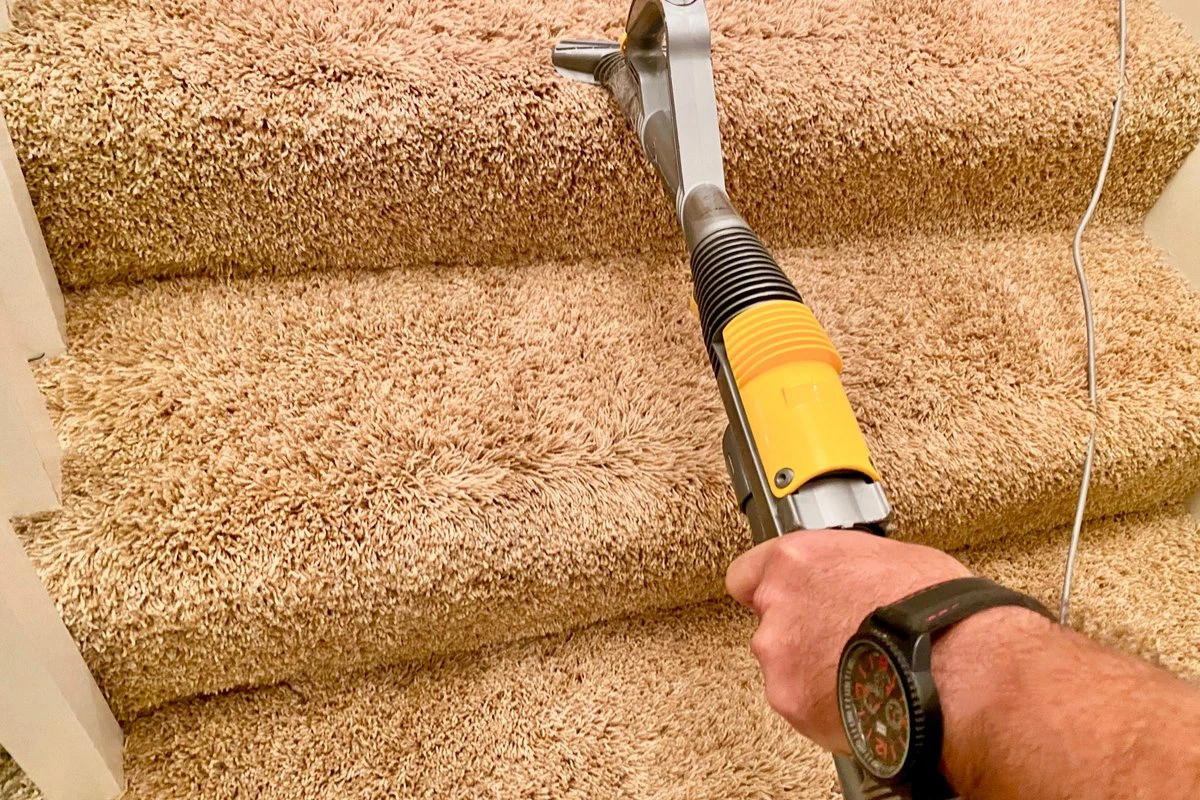 Stair Vacuuming Service
